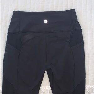 Lululemon all the right places black leggings